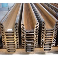 cold formed U shape steel sheet piling  from China Mill