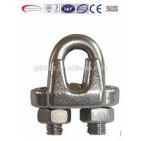 Marine hardware US type drop forged galvanized steel steel wire cable clamps